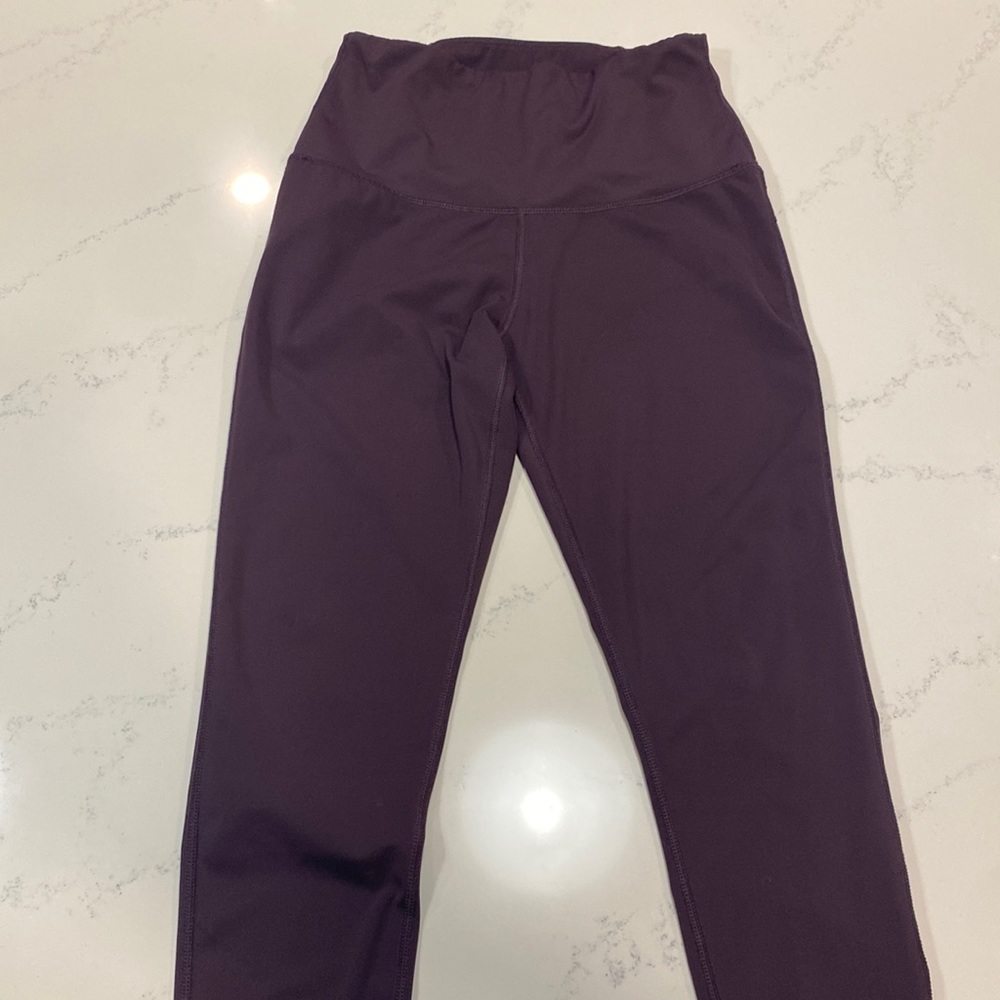 Purple high waist Leggings